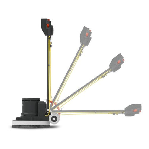 Numatic HFM1515-R Rotary Machine 150rpm c/w Tank & Shampoo Brush
